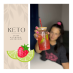 Keto Drink na Lato: Malinowo-Limonkowe Orzeźwienie