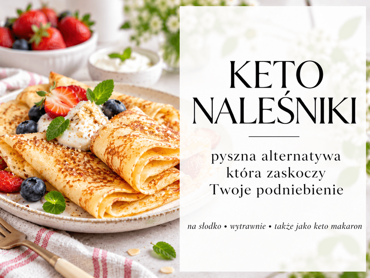 keto naleśniki