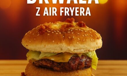 Domowy Burger Drwala z Air Fryera