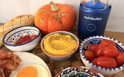 Dyniowy hummus w 60 sekund. Jesienna przekąska z nutribullet flex